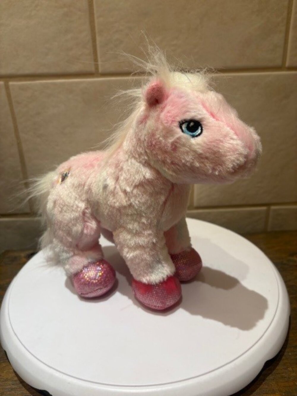 Retired Webkinz Ganz Pink Pony HM117 - no code